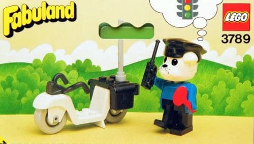 Robby Rabbit and Accordion LEGO set (#3712-1)