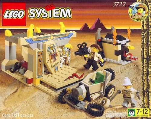 Treasure Tomb LEGO set (#3722-1)