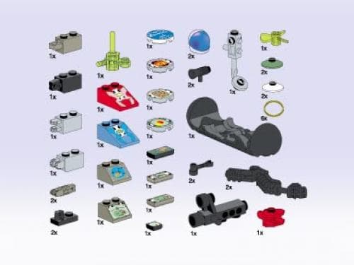 Life on Mars Accessories LEGO set (#3750-1)