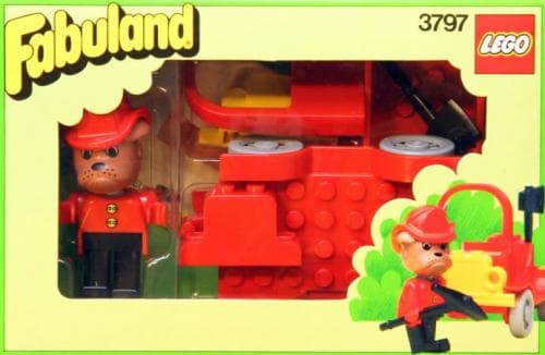 Fire Chief Barty Bulldog LEGO set (#3797-1)