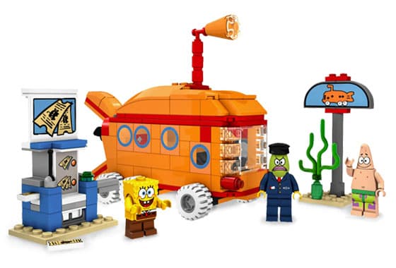 The Bikini Bottom Express LEGO set (#3830-1)