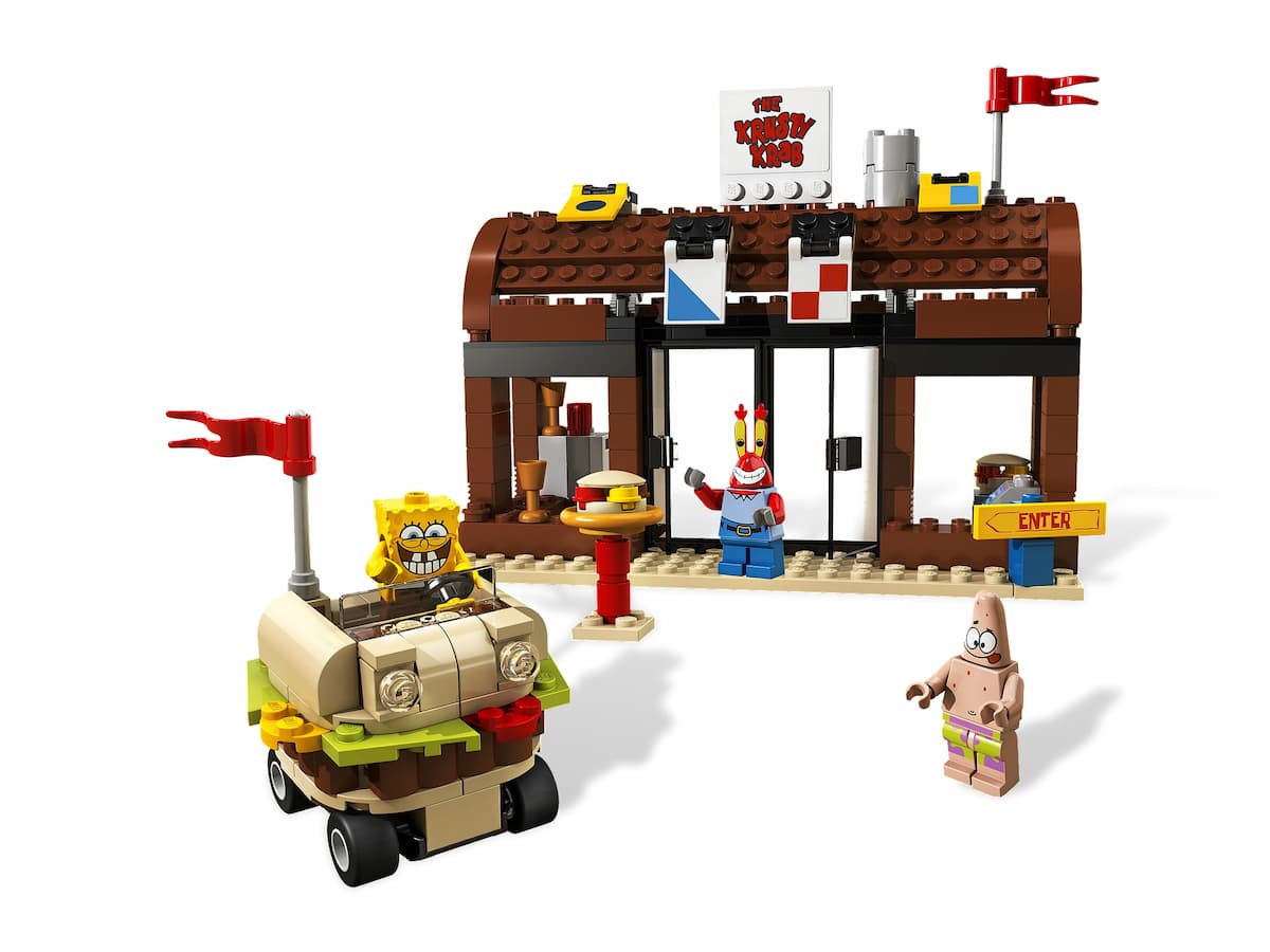 Krusty Krab Adventures LEGO set (#3833-1)