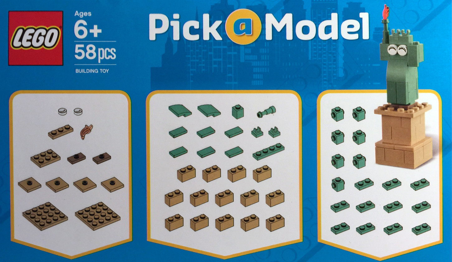 Statue of Liberty LEGO set (#3850011-1)