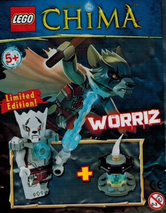 Worriz LEGO Legends of Chima set (#391404-1, 2014)