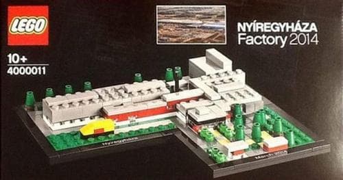 Nyíregyháza Factory LEGO set (#4000011-1)