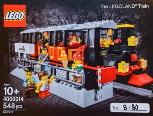 The LEGOLAND Train (LEGO Inside Tour Version) LEGO set (#4000014-1)