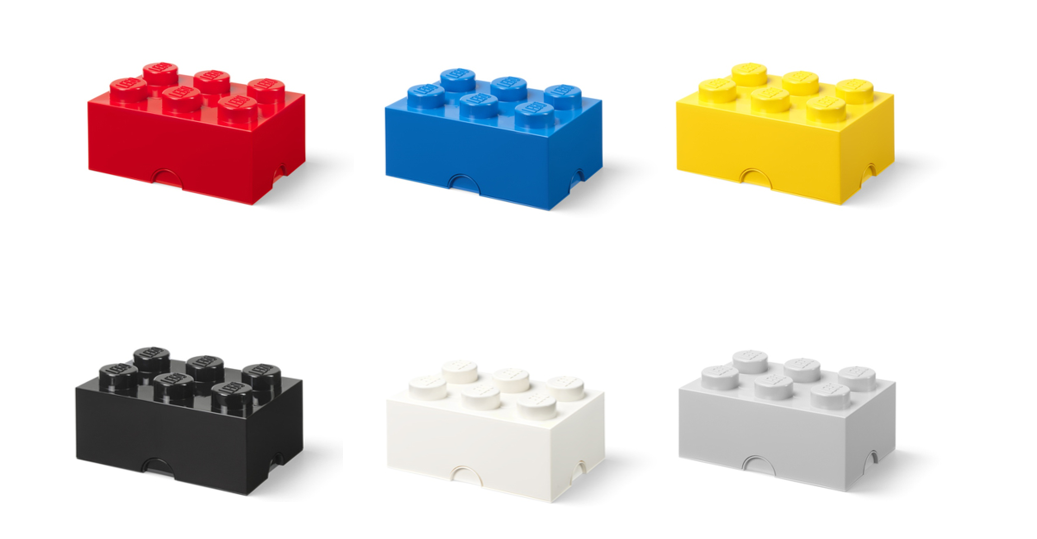 Storage Brick 2 x 3 (All Colors) LEGO Storage set (#40000803-1, 2023)