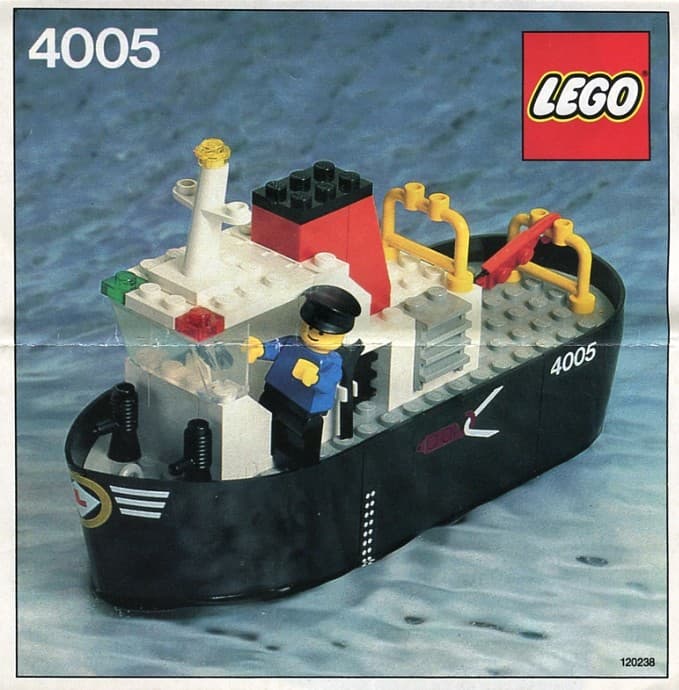 Tug Boat LEGO set (#4005-1)