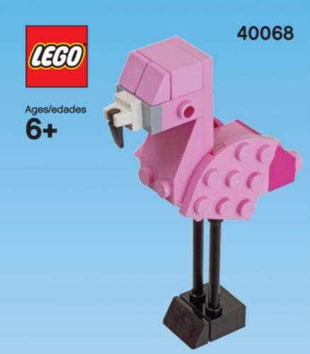 Flamingo LEGO set (#40068-1)