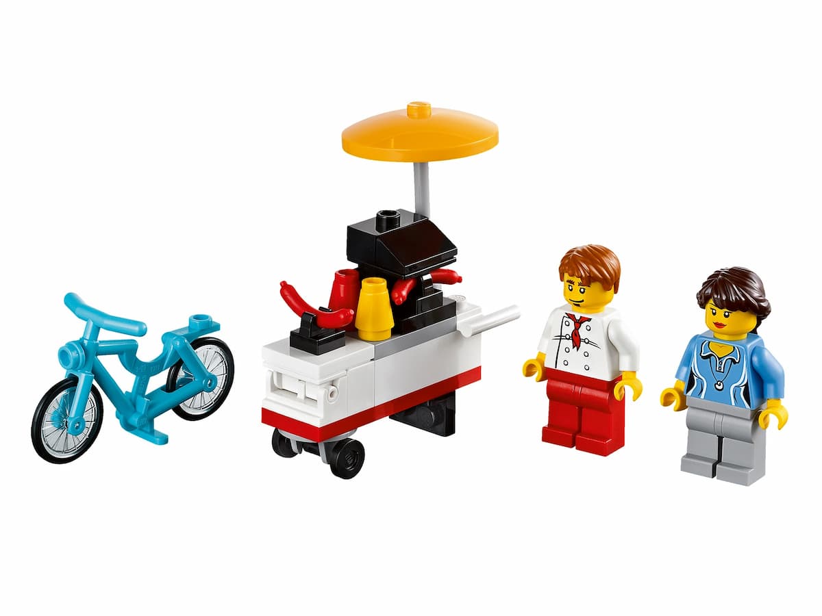 Hot Dog Cart LEGO set (#40078-1)