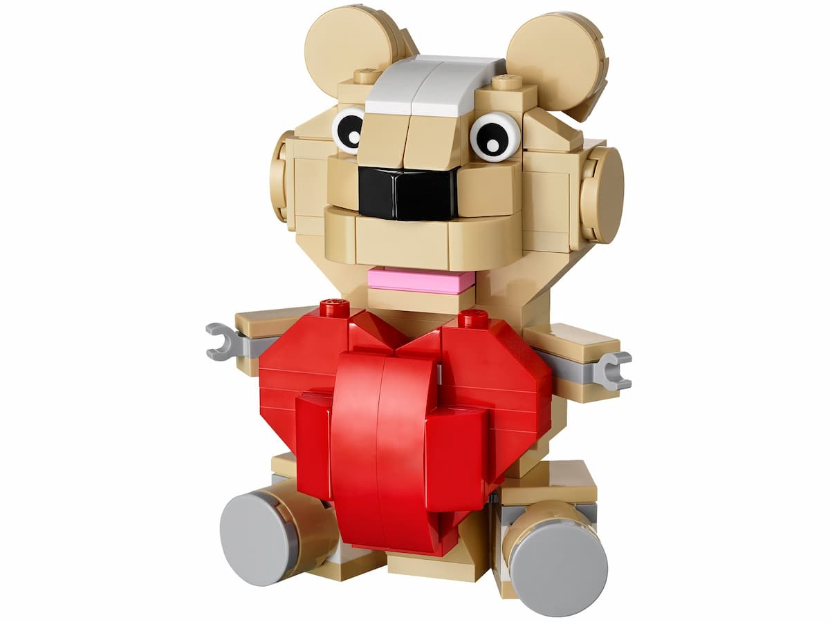 Valentine Bear LEGO set (#40085-1)