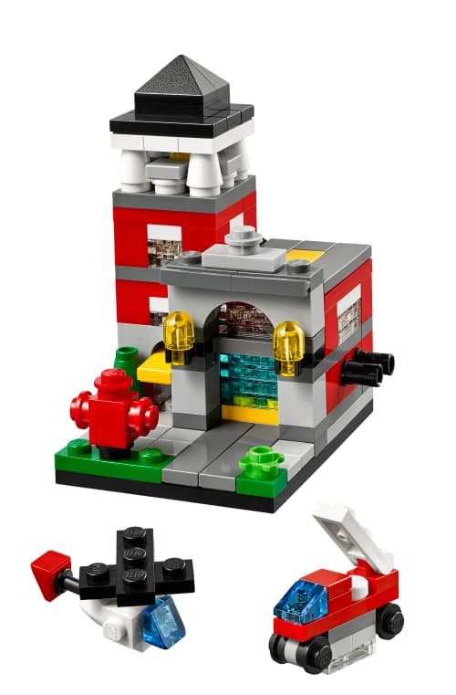 Bricktober Fire Station LEGO set (#40182-1)