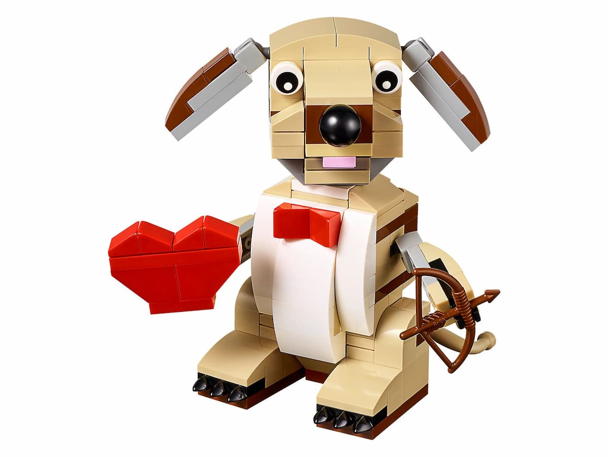 Valentines Cupid Dog LEGO set (#40201-1)