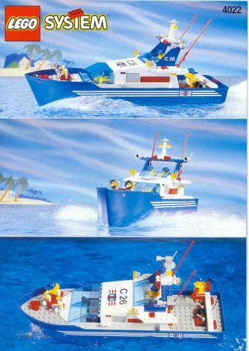 C26 Sea Cutter LEGO set (#4022-1)