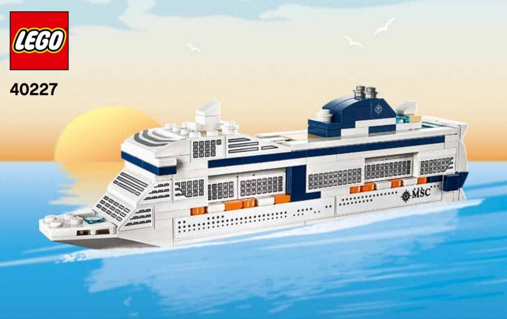 MSC Meraviglia LEGO set (#40227-1)