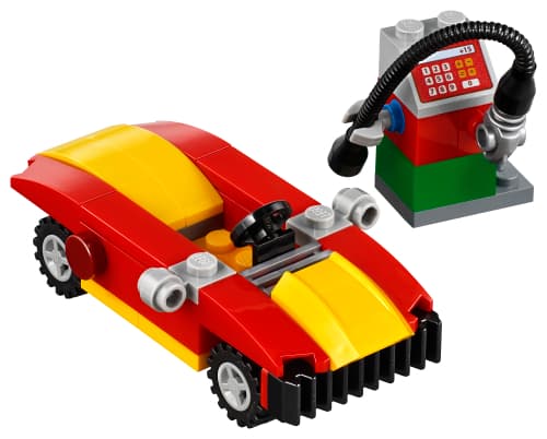 Car and Petrol Pump LEGO set (#40277-1)