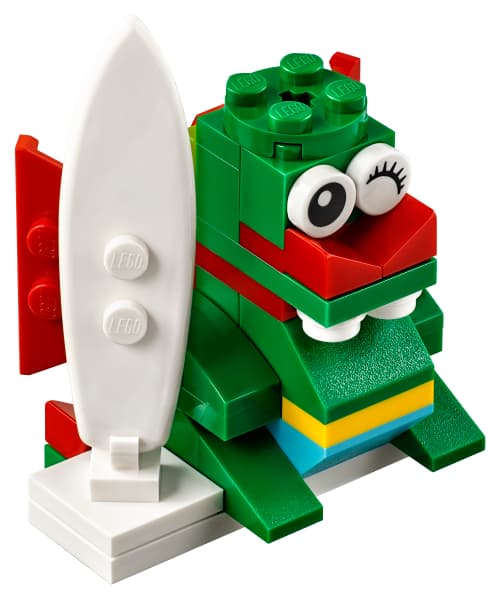 Surfer Dragon LEGO set (#40281-1)