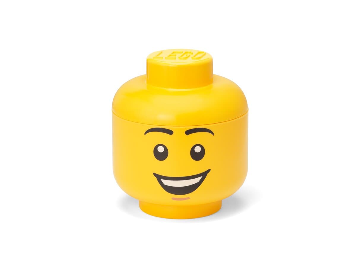 Storage Head S (Happy Boy) LEGO Storage set (#40310810-1, 2020)