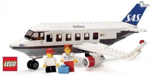Passenger Plane - SAS Version LEGO set (#4032-2)