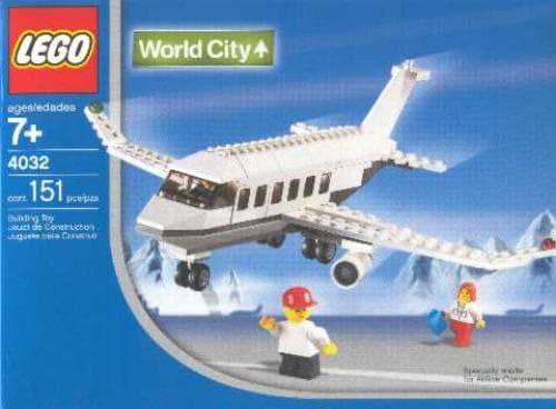 Passenger Plane - Snowflake Version LEGO set (#4032-9)