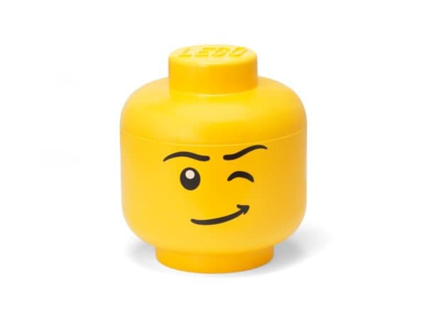 Storage Head L (Winking Boy) LEGO Storage set (#40320800-1, 2020)