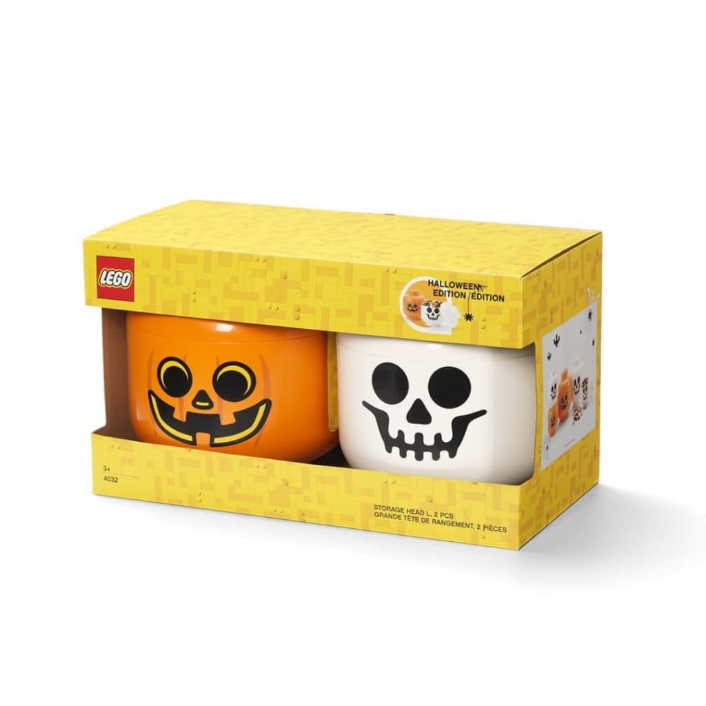 Storage Head Combo (Halloween Edition) LEGO Storage set (#40321739-1, 2020)