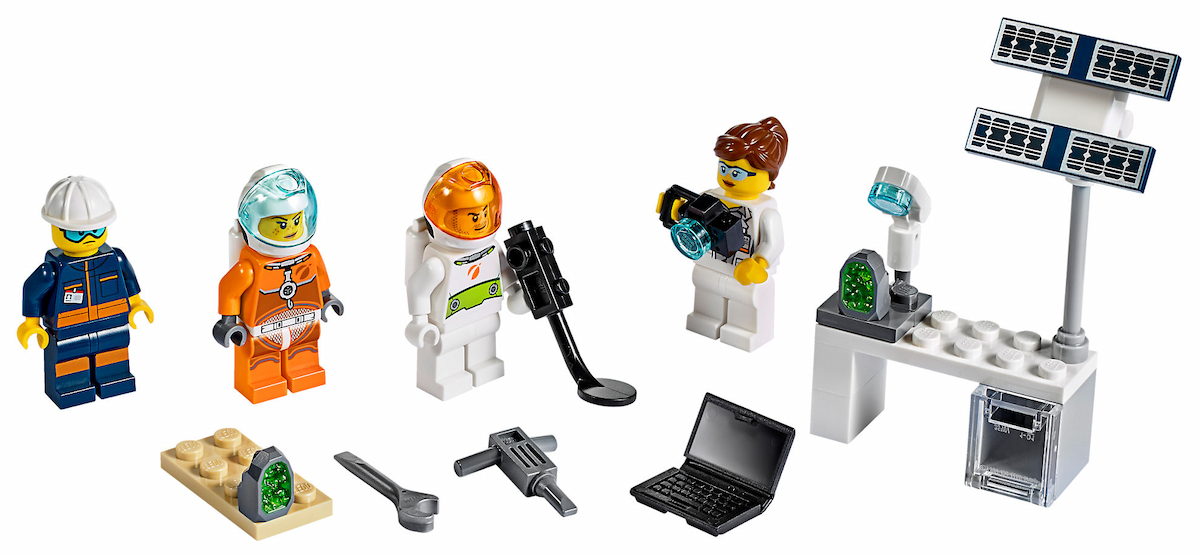 Mars Exploration Minifigure Pack LEGO set (#40345-1)