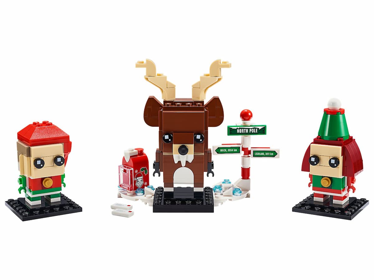 Reindeer, Elf & Elfie LEGO set (#40353-1)