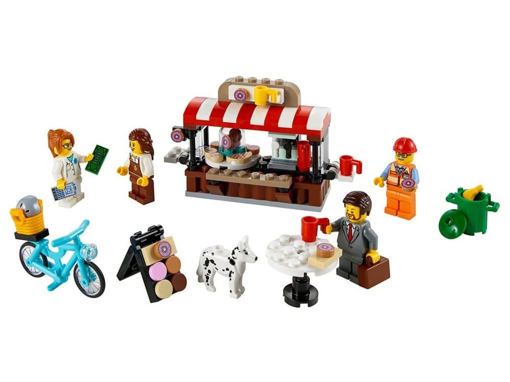 Bean There, Donut That LEGO set (#40358-1)