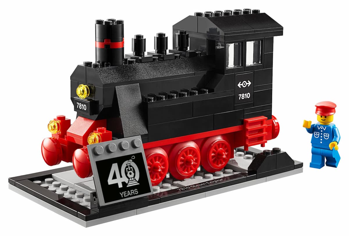 40 Years of LEGO Trains LEGO set (#40370-1)