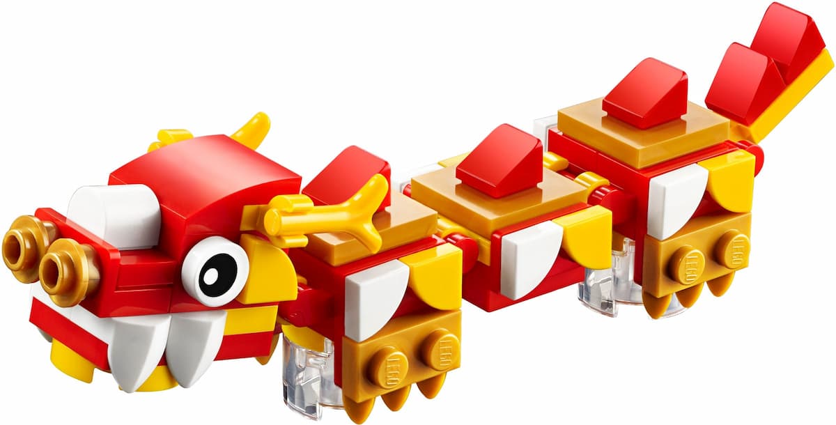 Lunar New Year Dragon LEGO set (#40395-1)