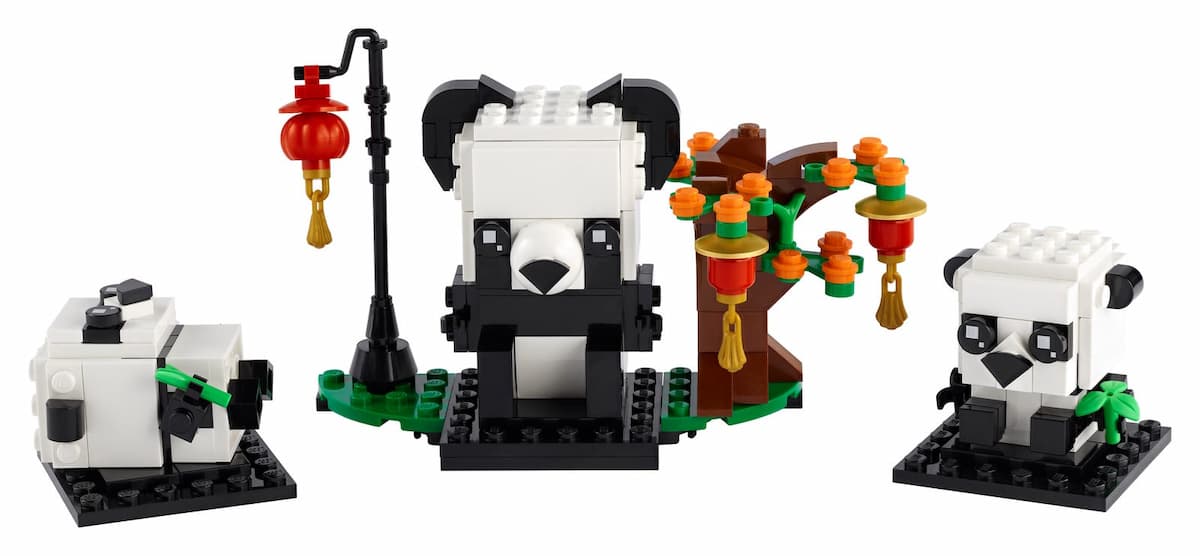 Chinese New Year Pandas LEGO set (#40466-1)