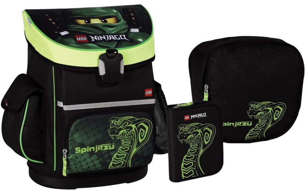 Ninjago Green Easy Set LEGO Bags, Totes, & Luggage set (#4047443175656-1, 2013)