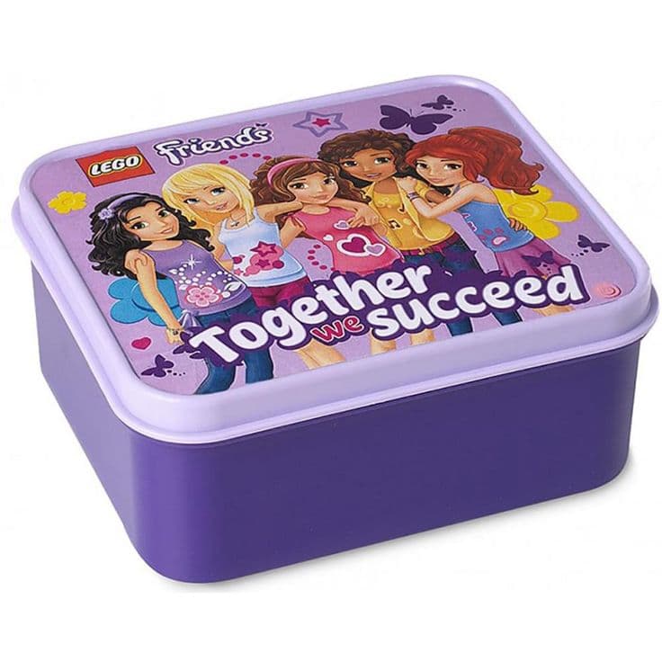 Friends Together We Succeed Lunch Box - Purple LEGO set (#40501732-1)