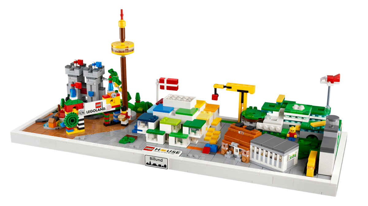 I ❤️ Billund LEGO set (#40507-1)