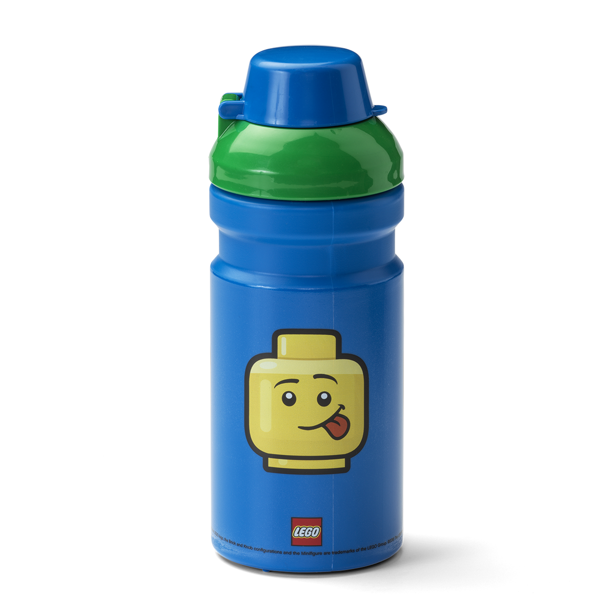 Minifigure Head Drinking Bottle (Boy) LEGO set (#40561724-1)