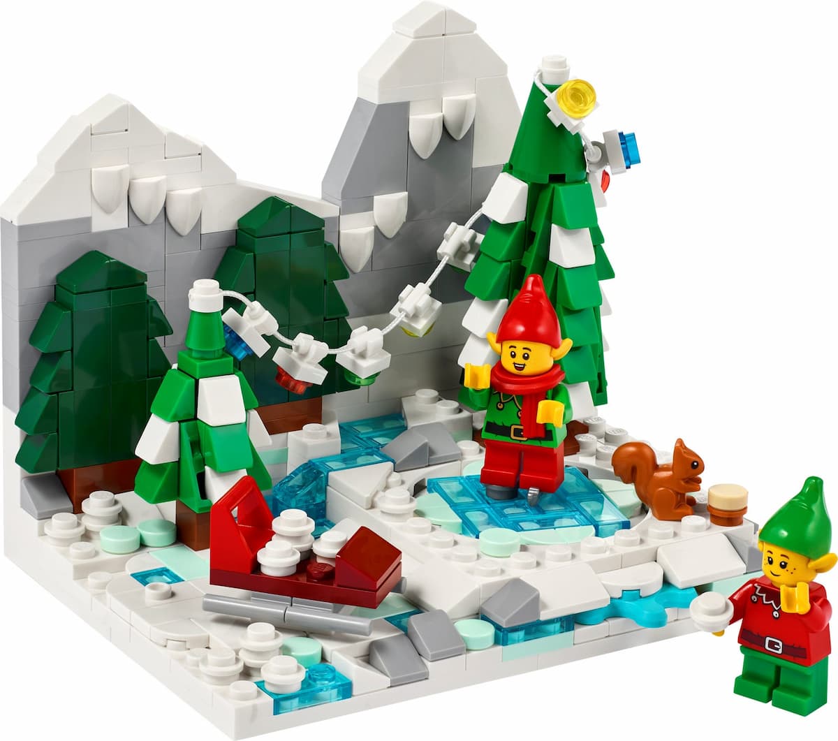 Winter Elves Scene LEGO set (#40564-1)