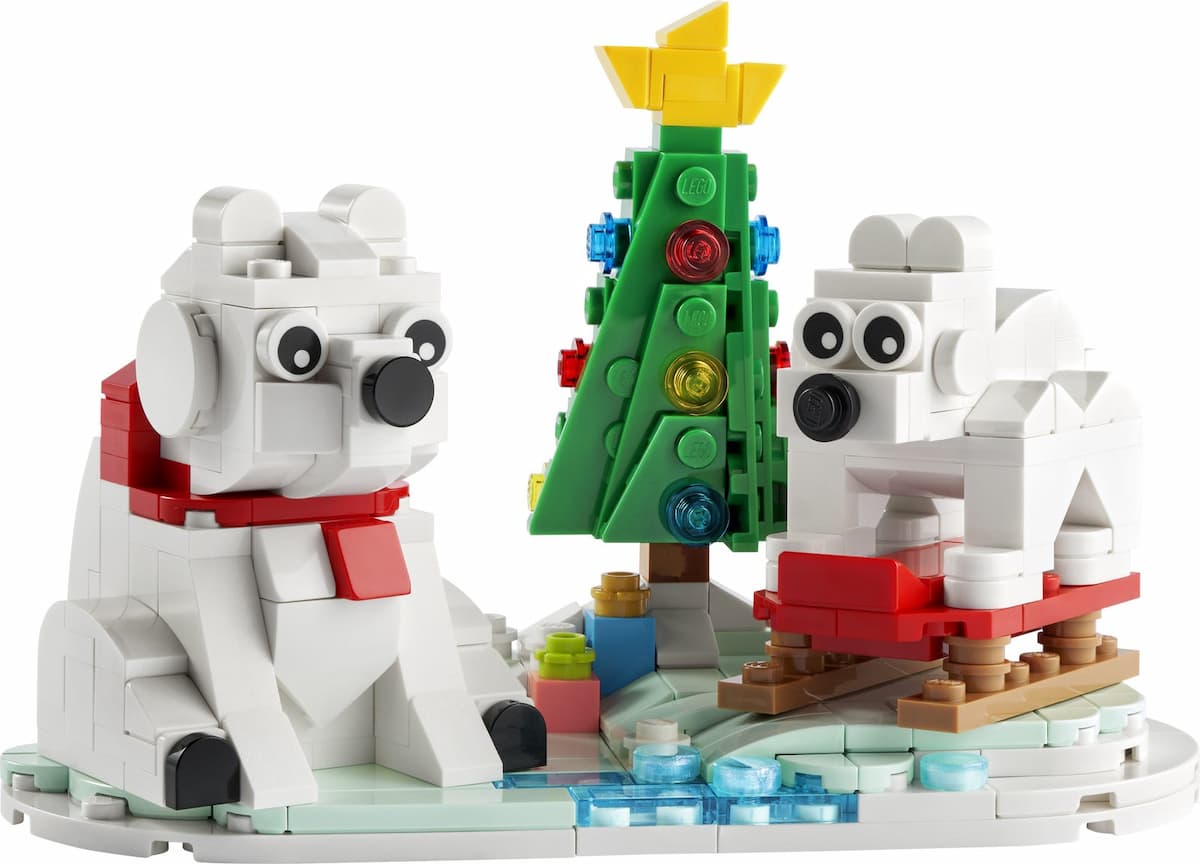 Wintertime Polar Bears LEGO set (#40571-1)