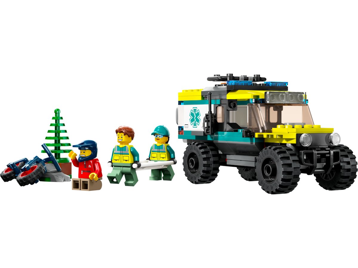 4x4 Off-Road Ambulance Rescue LEGO set (#40582-1)