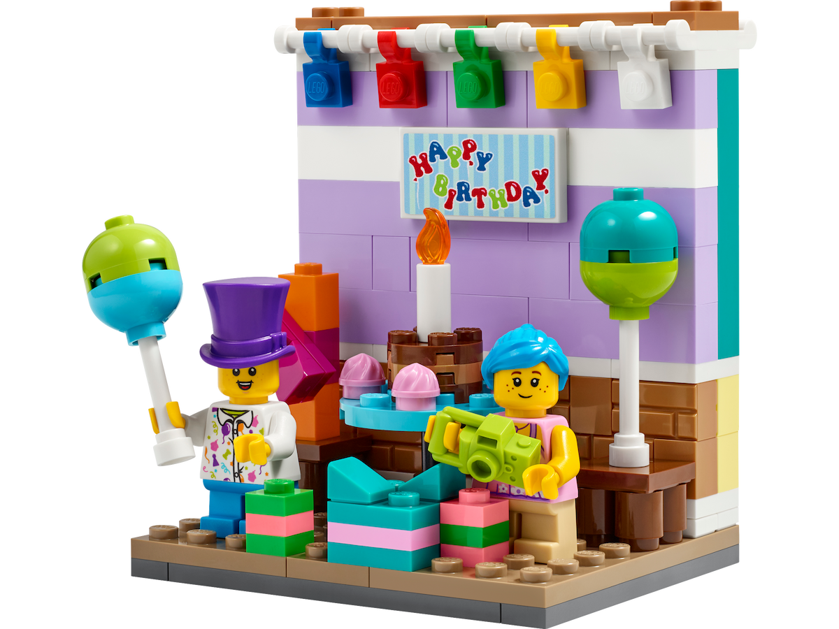 Birthday Diorama LEGO set (#40584-1)