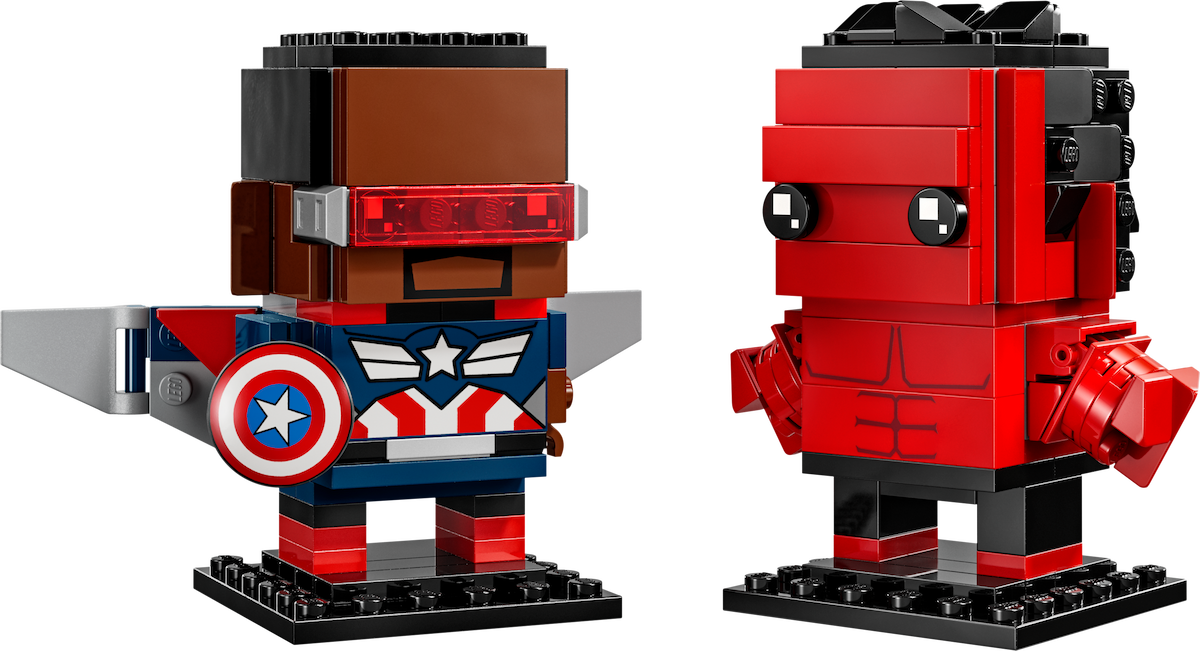 Captain America & Red Hulk Figures LEGO set (#40668-1)