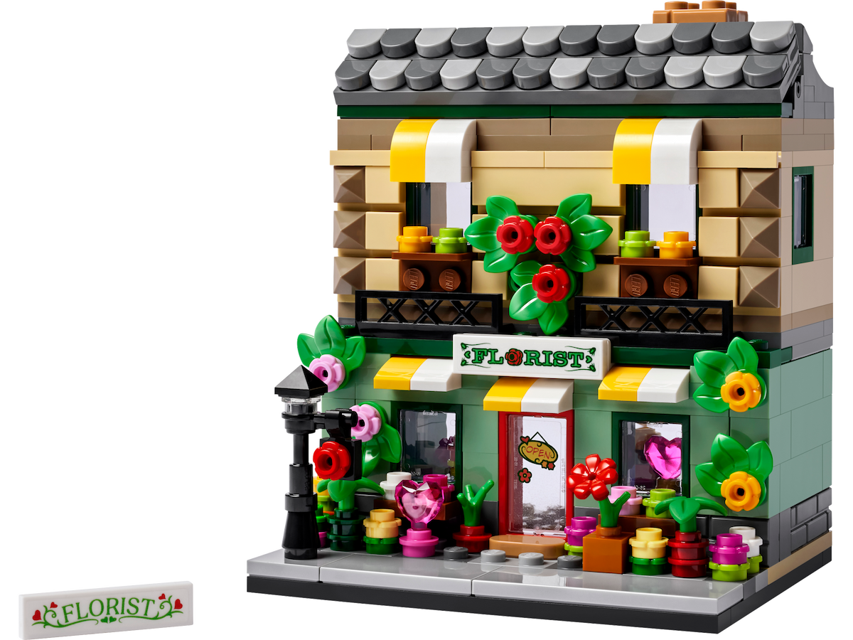 Flower Store LEGO set (#40680-1)