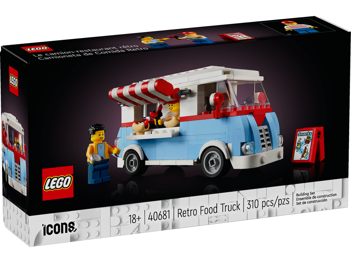 Retro Food Truck LEGO set (#40681-1)