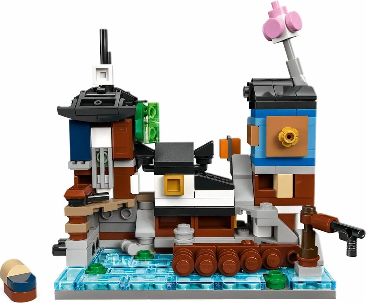 Micro NINJAGO Docks LEGO set (#40704-1)