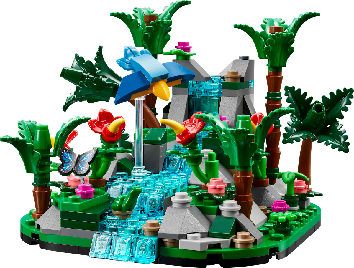 Tropical Rainforest Diorama LEGO set (#40782-1)