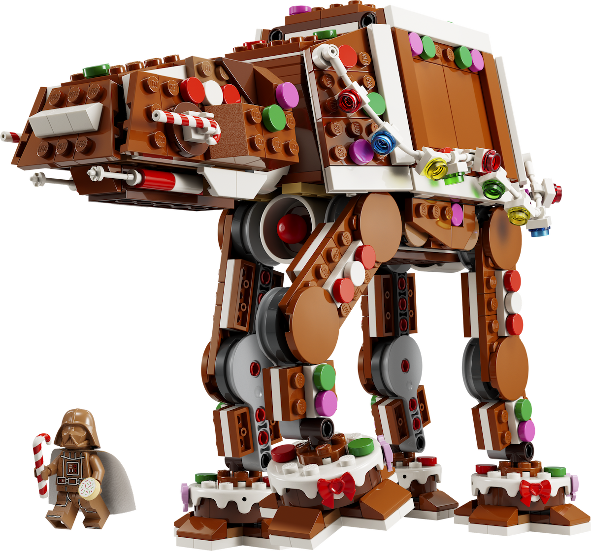 Gingerbread AT-AT Walker LEGO set (#40806-1)