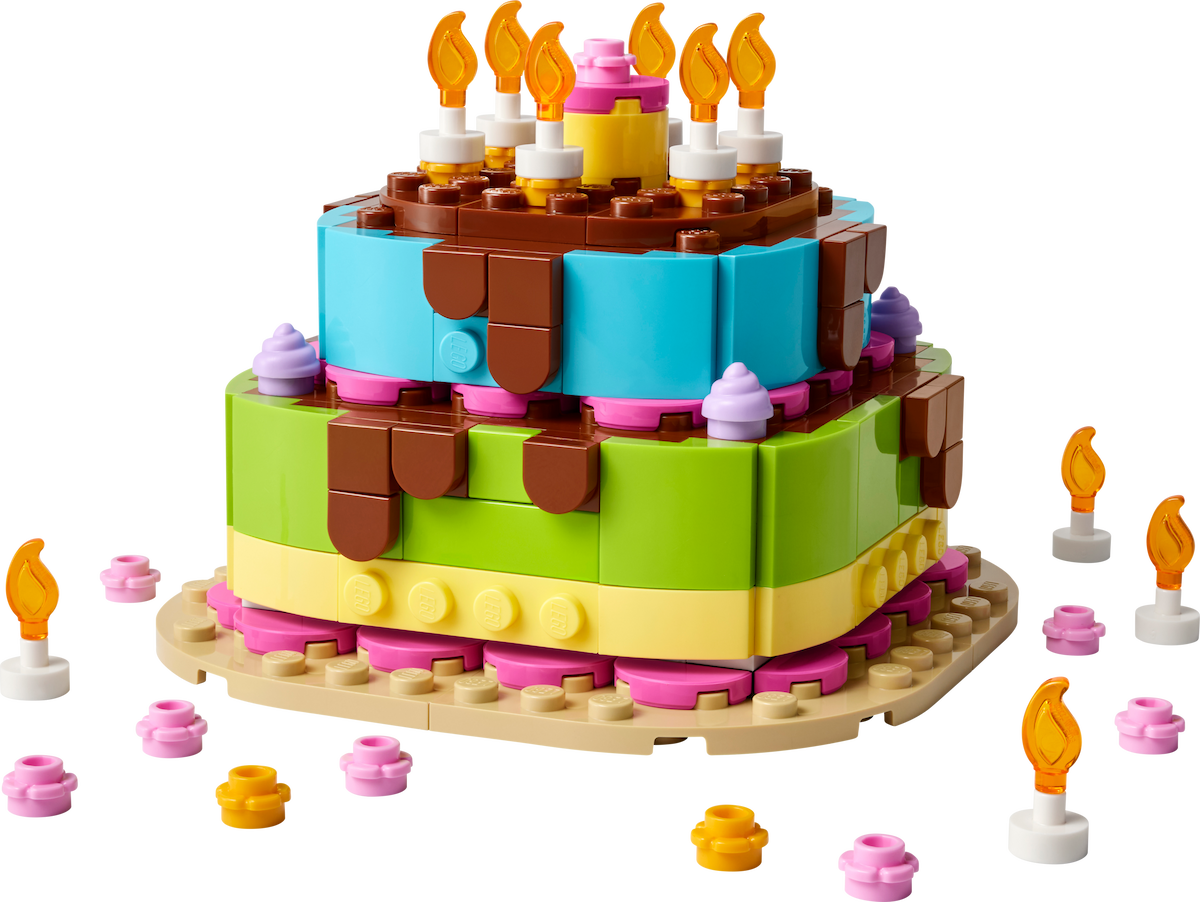 Birthday Party Cake LEGO set (#40815-1)