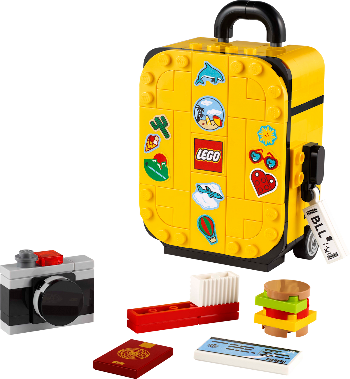 Yellow Travel Suitcase LEGO set (#40817-1)