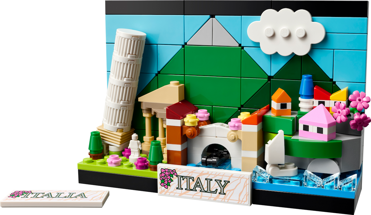 Italy Postcard LEGO set (#40818-1)