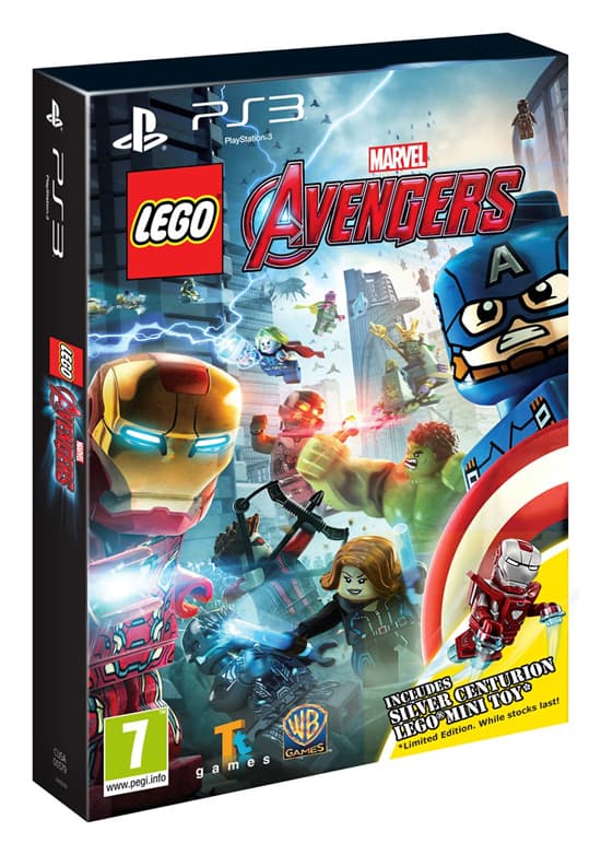 Marvel Avengers with Silver Centurion Minifigure - PS3 LEGO set (#4084039-1)